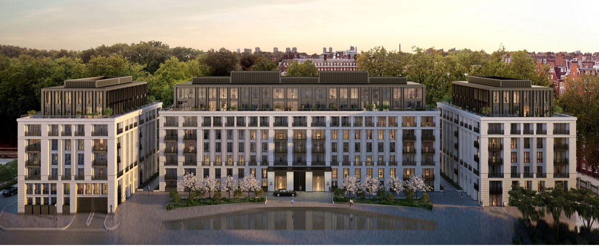 CHELSEA BARRACKS, LONDON, UK